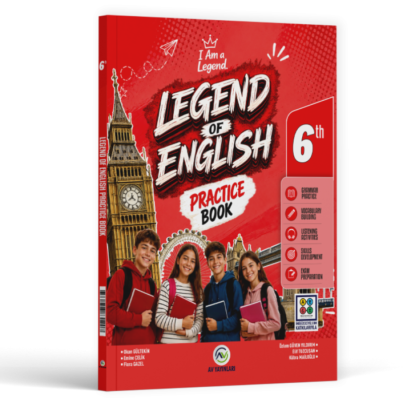 Av Yayınları 6. Sınıf Legend Of English Practice Book