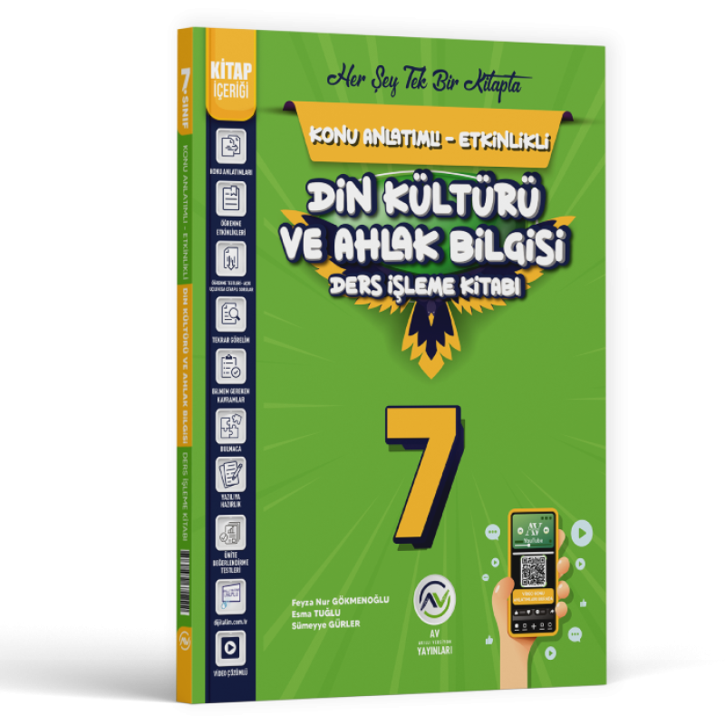 Av Yayınları 7. Sınıf Din Kültürü ve Ahlak Bilgisi Ders İşleme Kitabı