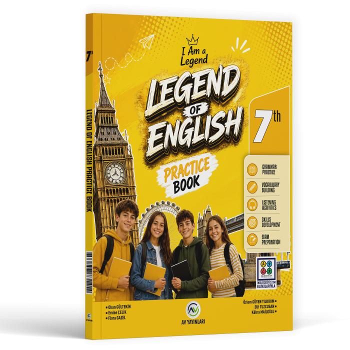 Av Yayınları 7. Sınıf Legend Of English Practice Book