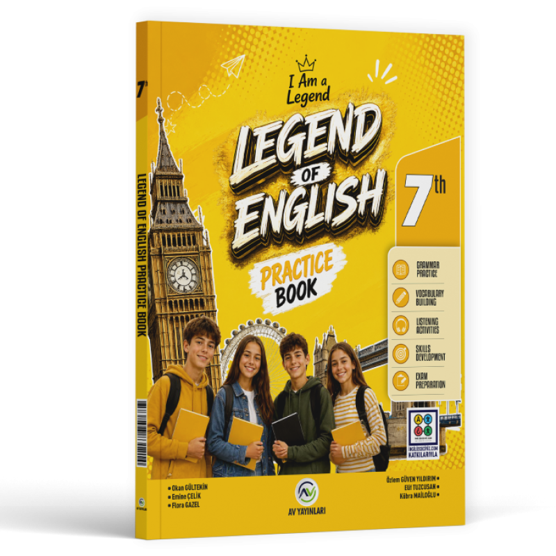 Av Yayınları 7. Sınıf Legend Of English Practice Book