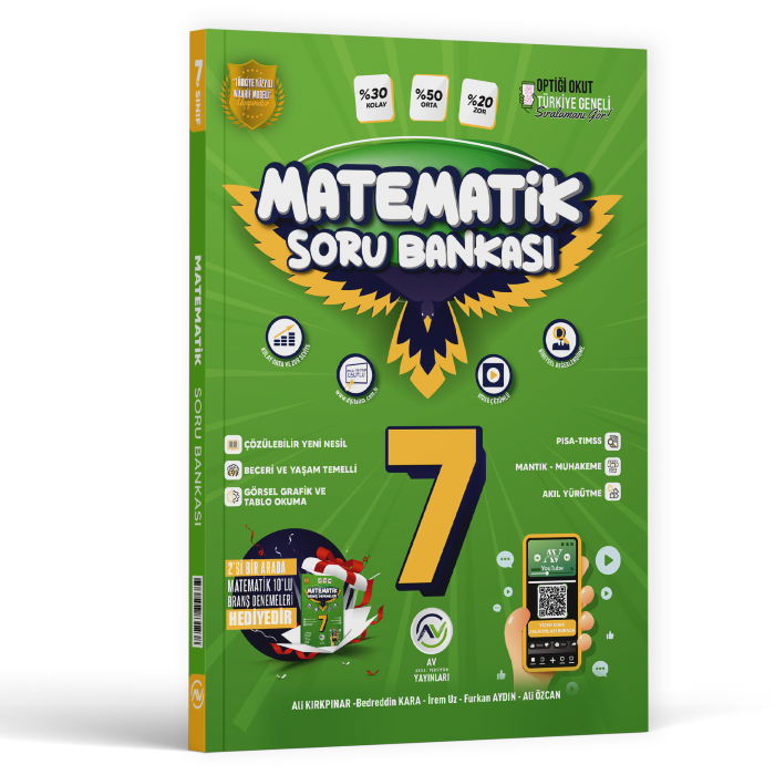 Av Yayınları 7. Sınıf Matematik Soru Bankası