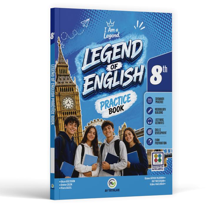Av Yayınları LGS 8. Sınıf Legend Of English Practice Book