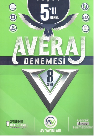Av Yayınları LGS  8. Sınıf Averaj 5 Deneme