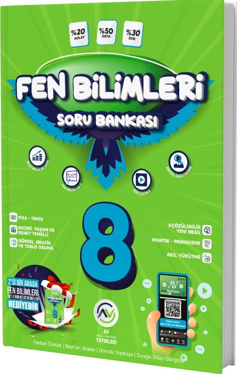 Av Yayınları LGS 8. Sınıf Fen Bilimleri Soru Bankası