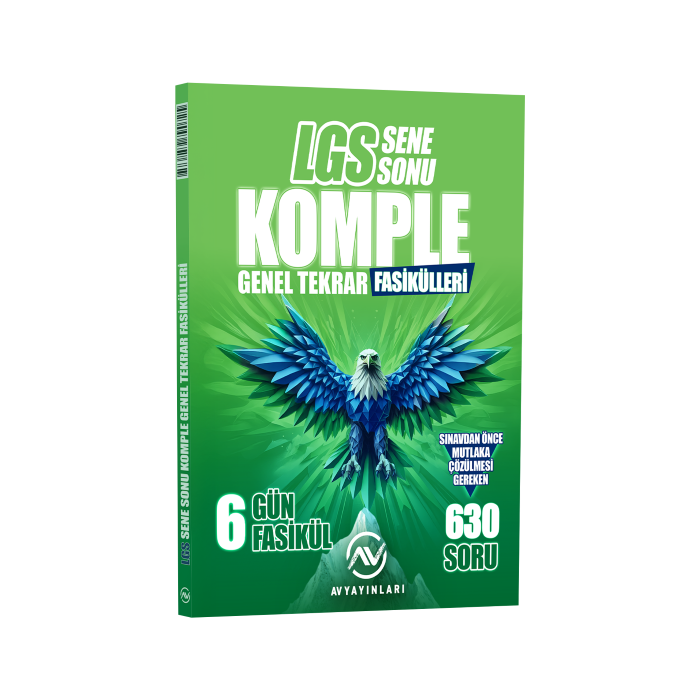 Av Yayınları LGS 8. Sınıf  Komple Genel Tekrar Fasikülleri
