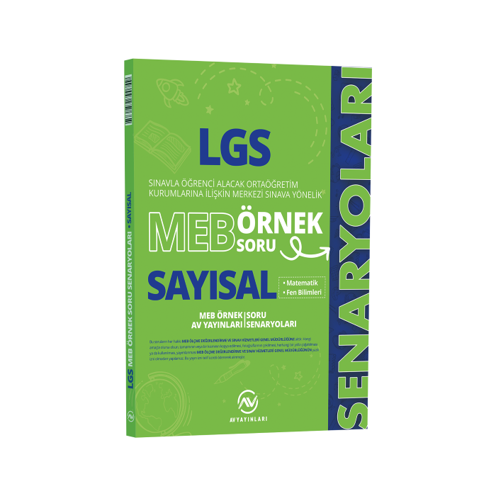 Av Yayınları LGS 8. Sınıf MEB Sayısal Örnek Soru Senaryoları