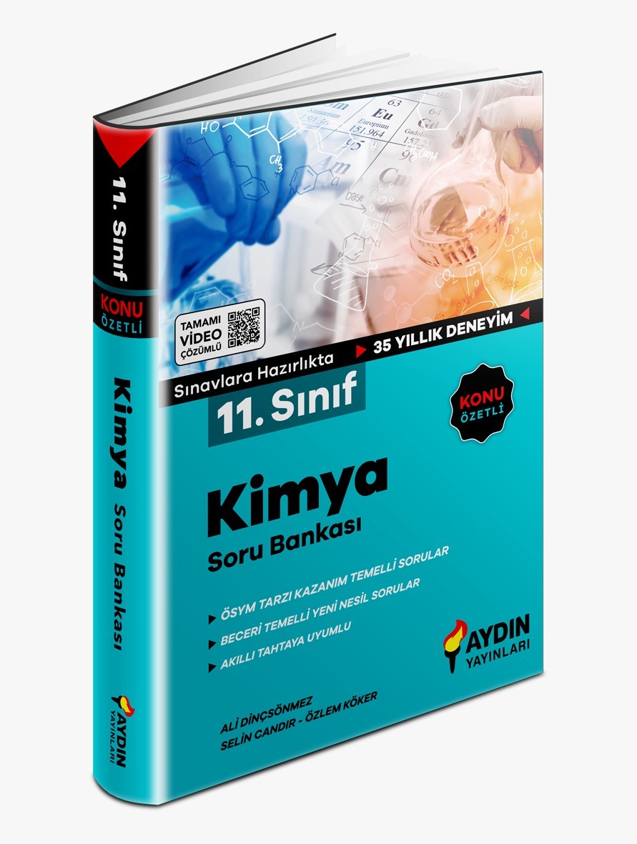 Aydın Yayınları 11. Sınıf Kimya Soru Bankası