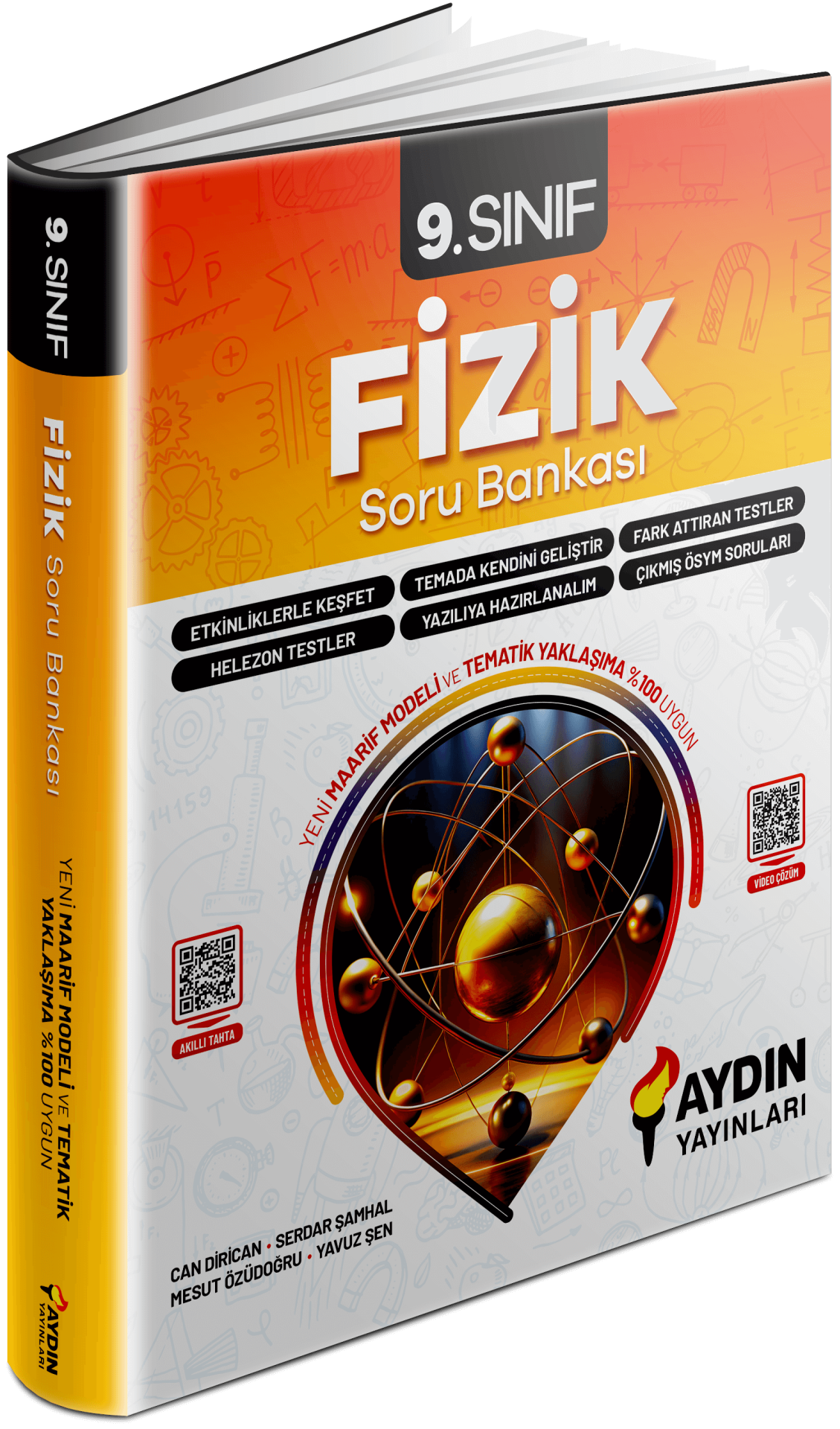 Aydın Yayınları 9. Sınıf  Fizik Soru Bankası
