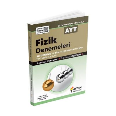 Aydın Yayınları AYT Fizik 30 lu Denemeleri