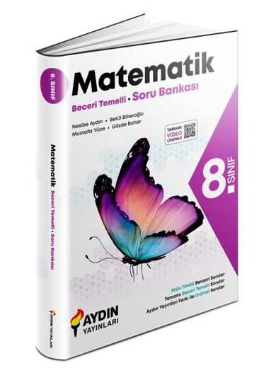 Aydın Yayınları LGS 8. Sınıf Matematik Beceri Temelli Soru Bankası