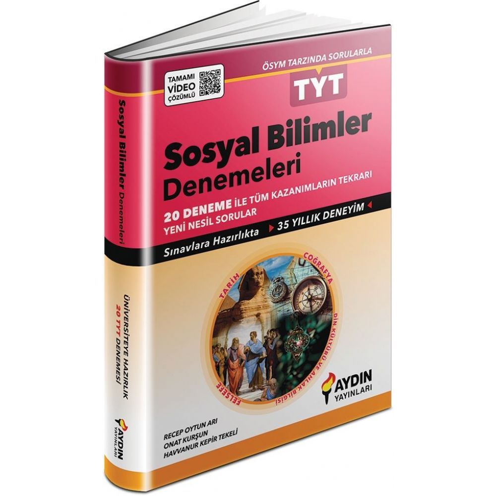 Aydın Yayınları Tyt Sosyal Bilimler 20 Li Denemeleri