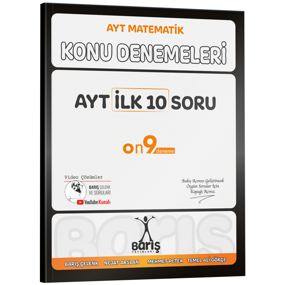 Barış Çelenk Yayınları AYT İlk 10 Soru Konu Denemeleri