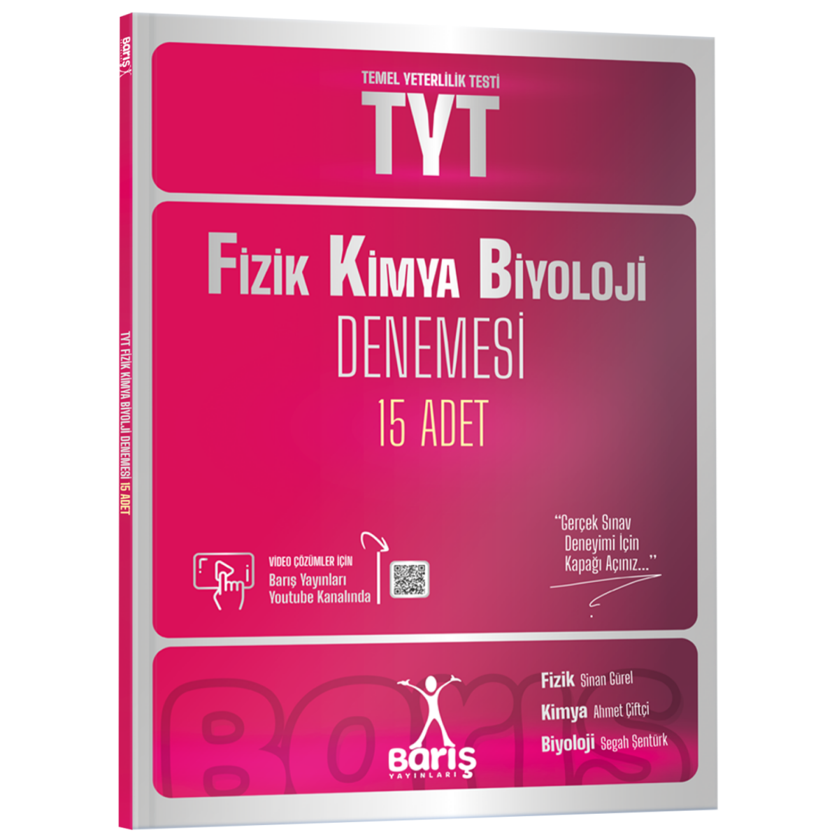 Barış Çelenk Yayınları TYT Fizik Kimya Biyoloji FKB Denemesi 15 Adet