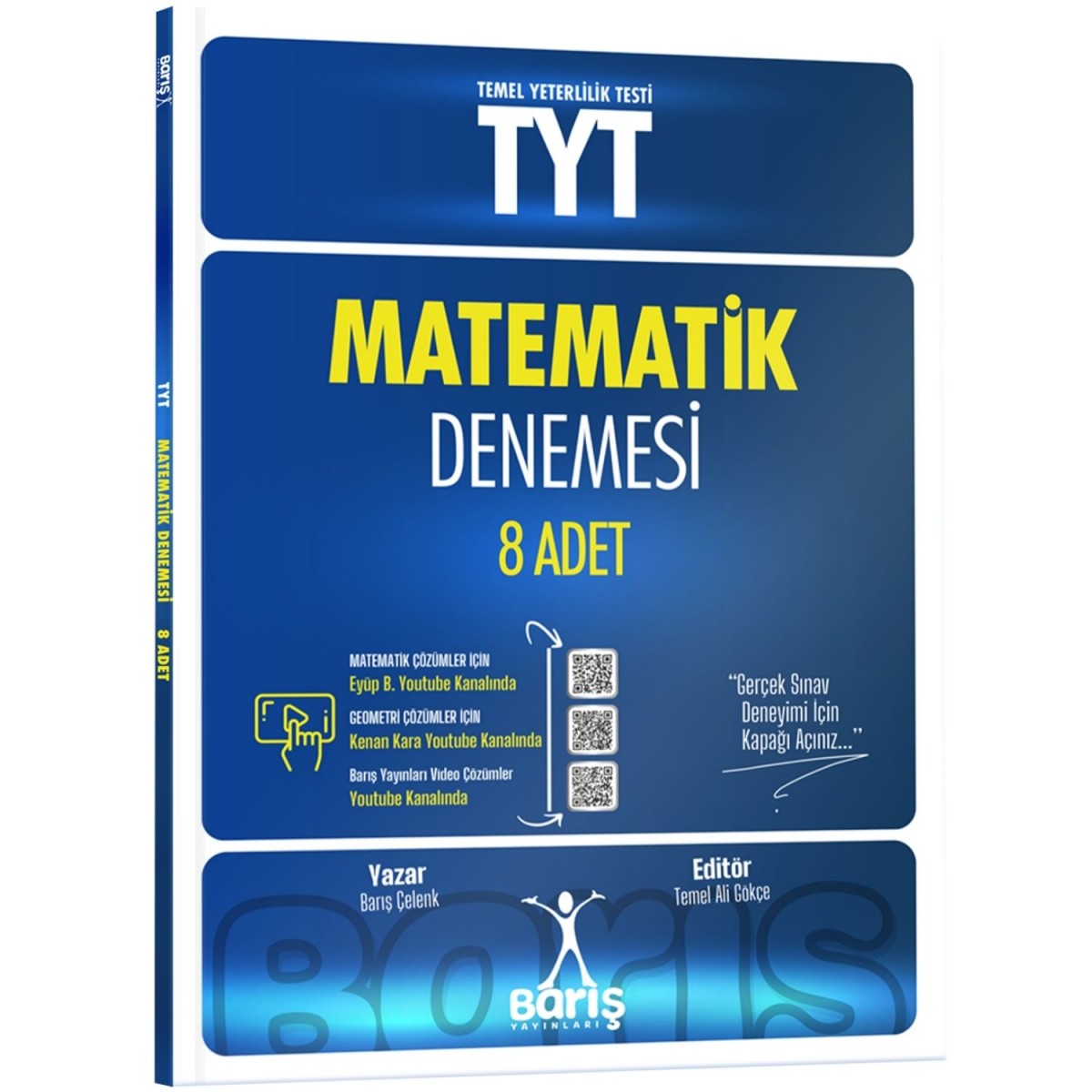 Barış Çelenk Yayınları TYT Matematik Denemesi 8 Adet