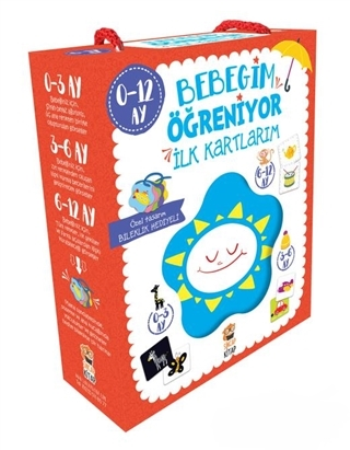 Bebeğim Öğreniyor - Erken Öğrenmeyi Hızlandıran Kartlar (0-12 Ay)