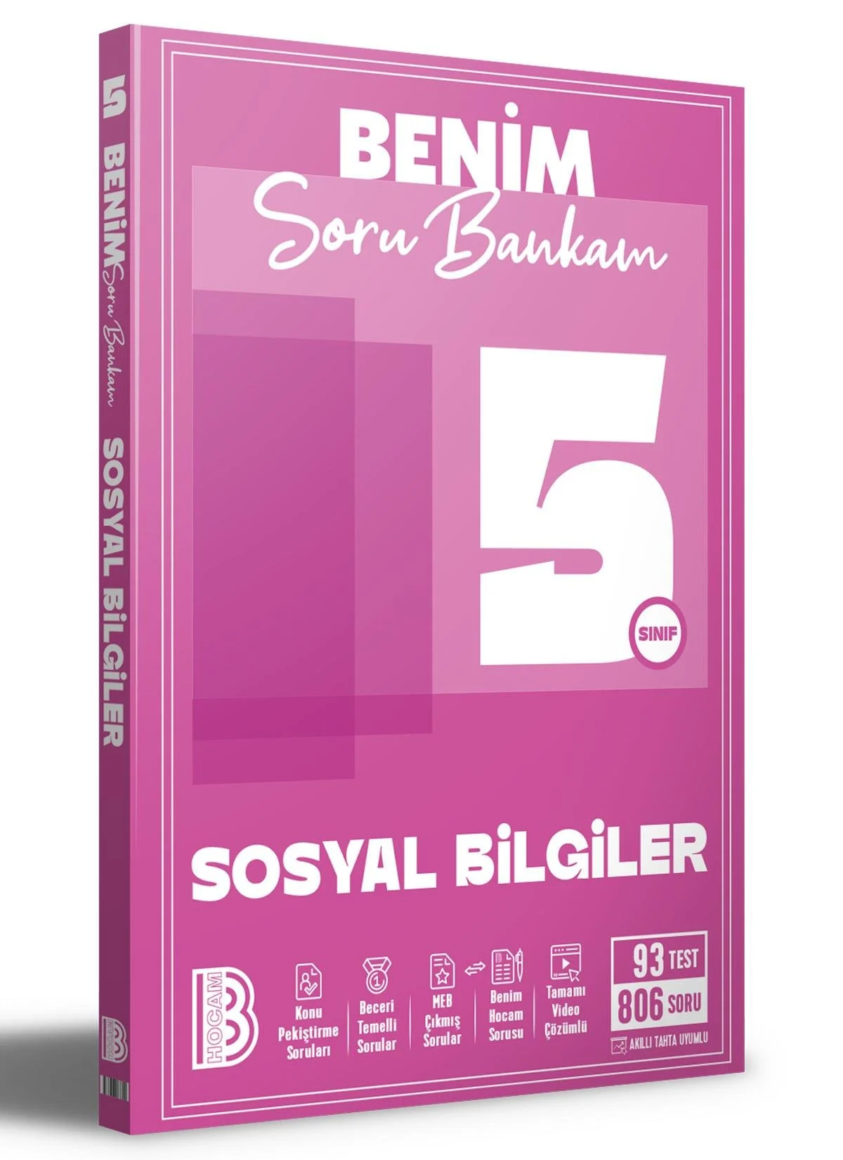 Benim Hocam Yayınları 5. Sınıf Sosyal Bilgiler Soru Bankam 