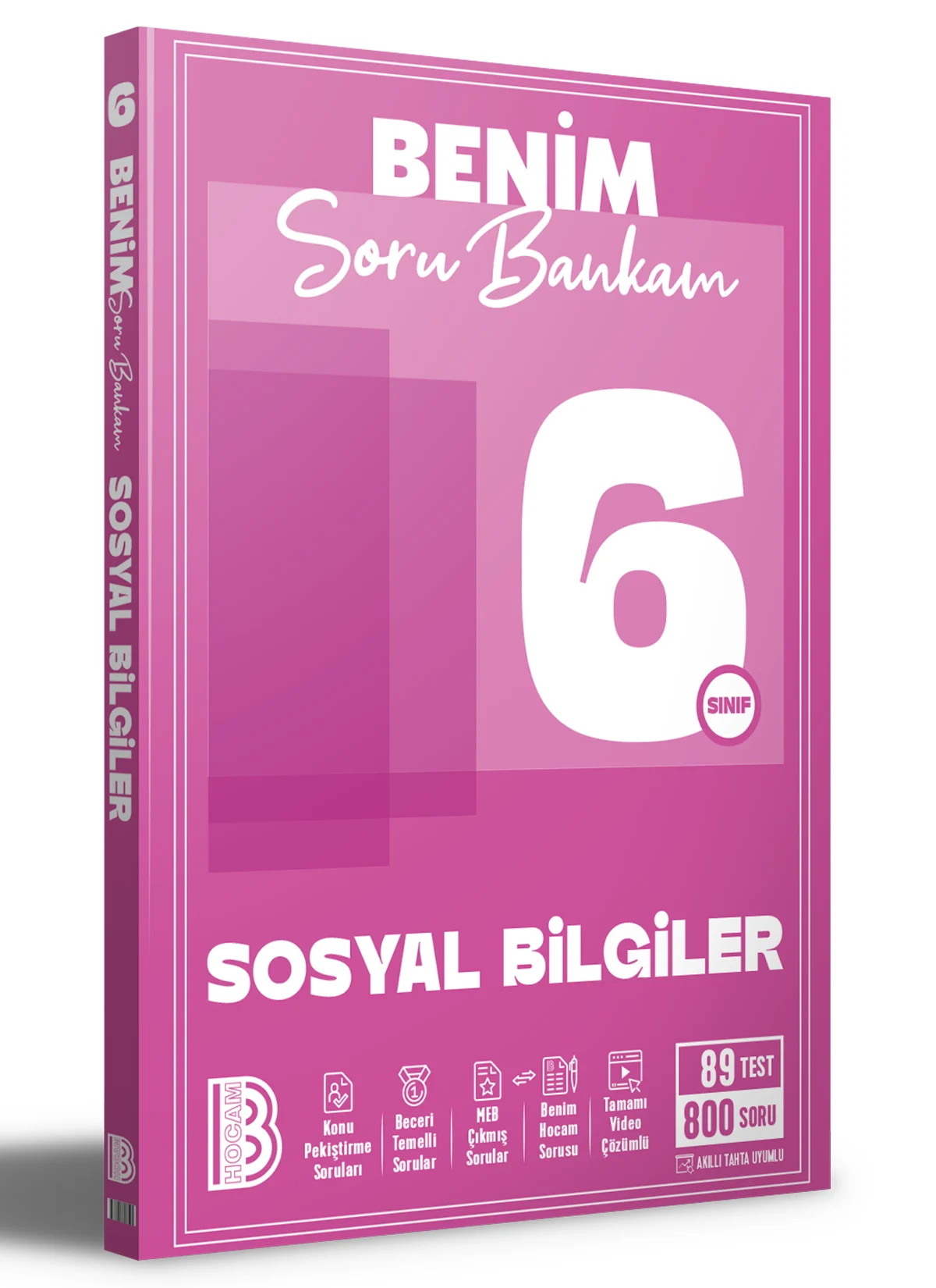 Benim Hocam Yayınları 6. Sınıf Sosyal Bilgiler Soru Bankam 