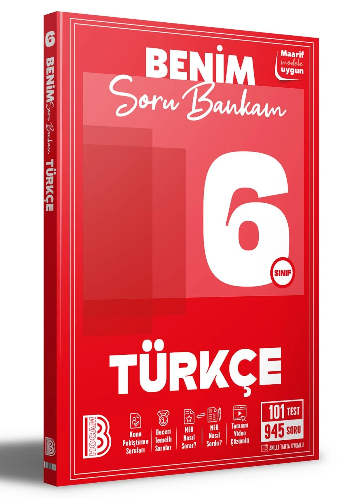 Benim Hocam Yayınları 6. Sınıf Türkçe Soru Bankam 
