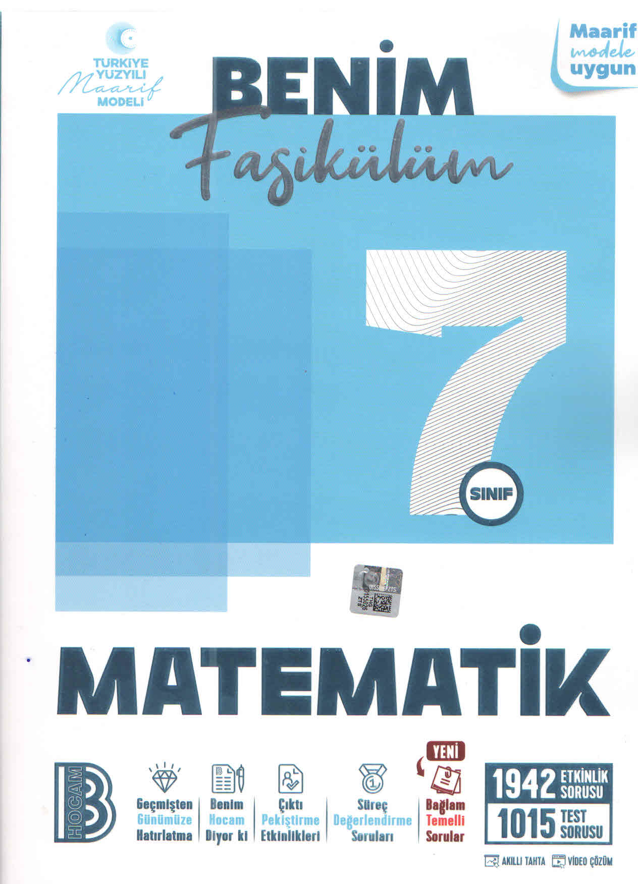 Benim Hocam Yayınları 7. Sınıf Matematik Benim Fasikülüm