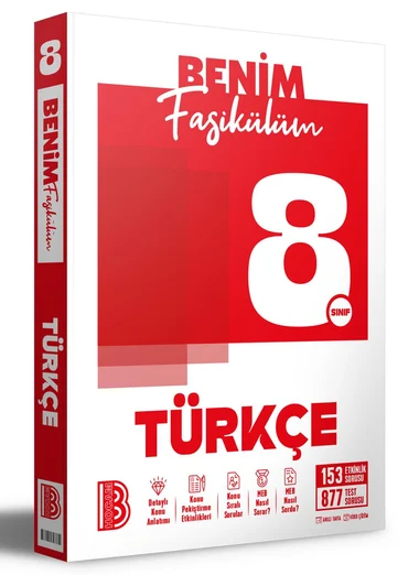 Benim Hocam Yayınları LGS 8. Sınıf Türkçe Benim Fasikülüm 