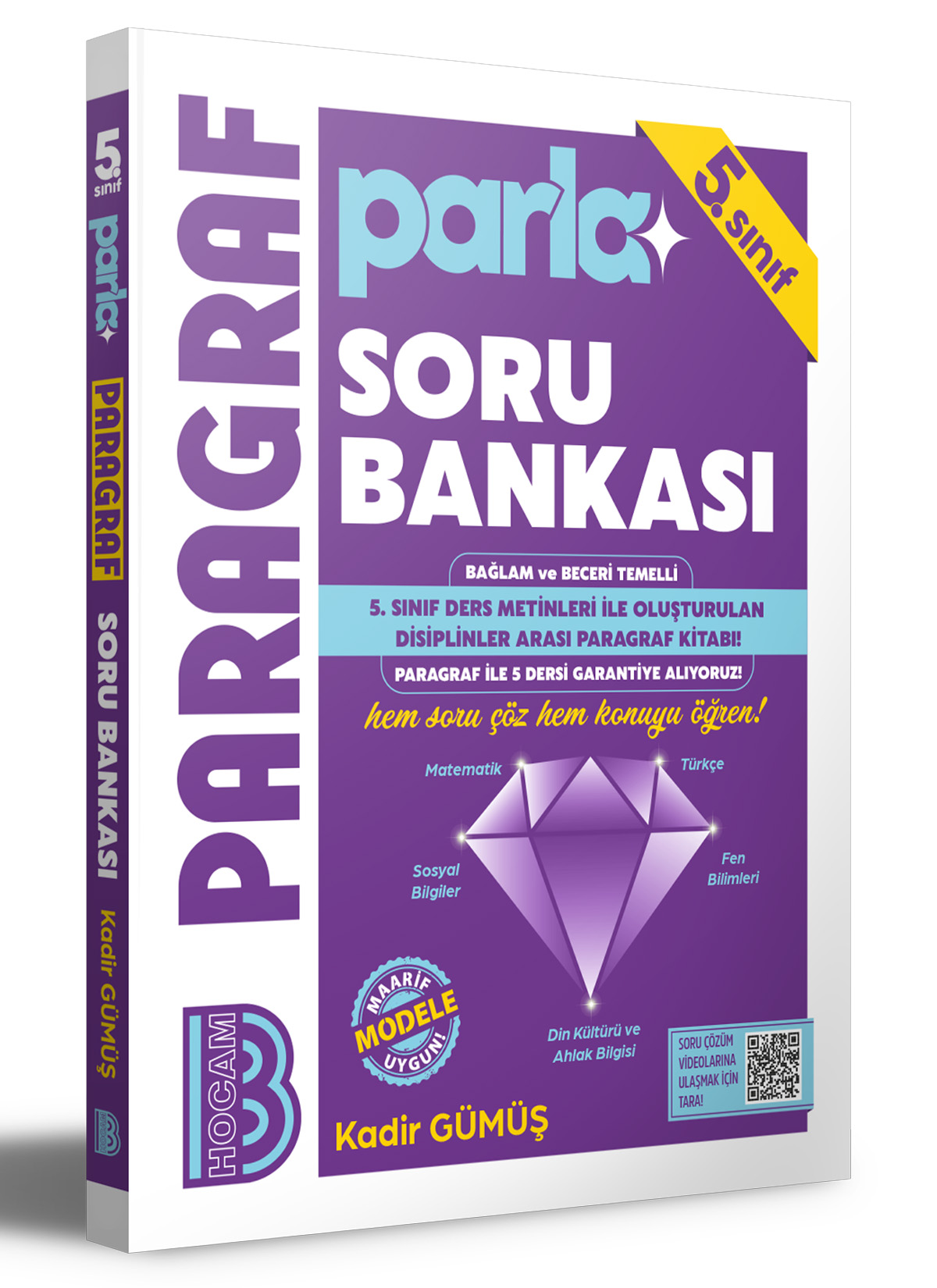 Benim Hocam Yayınları PARLA 5. Sınıf Maarif Paragraf Soru Bankası