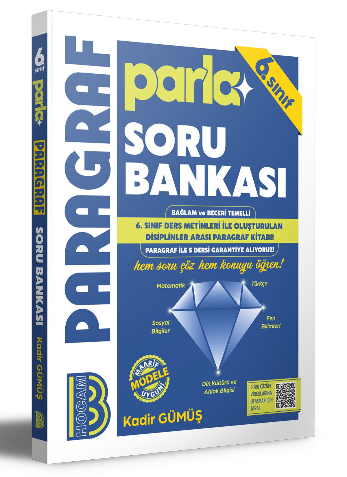 Benim Hocam Yayınları PARLA 6. Sınıf Maarif Paragraf Soru Bankası 
