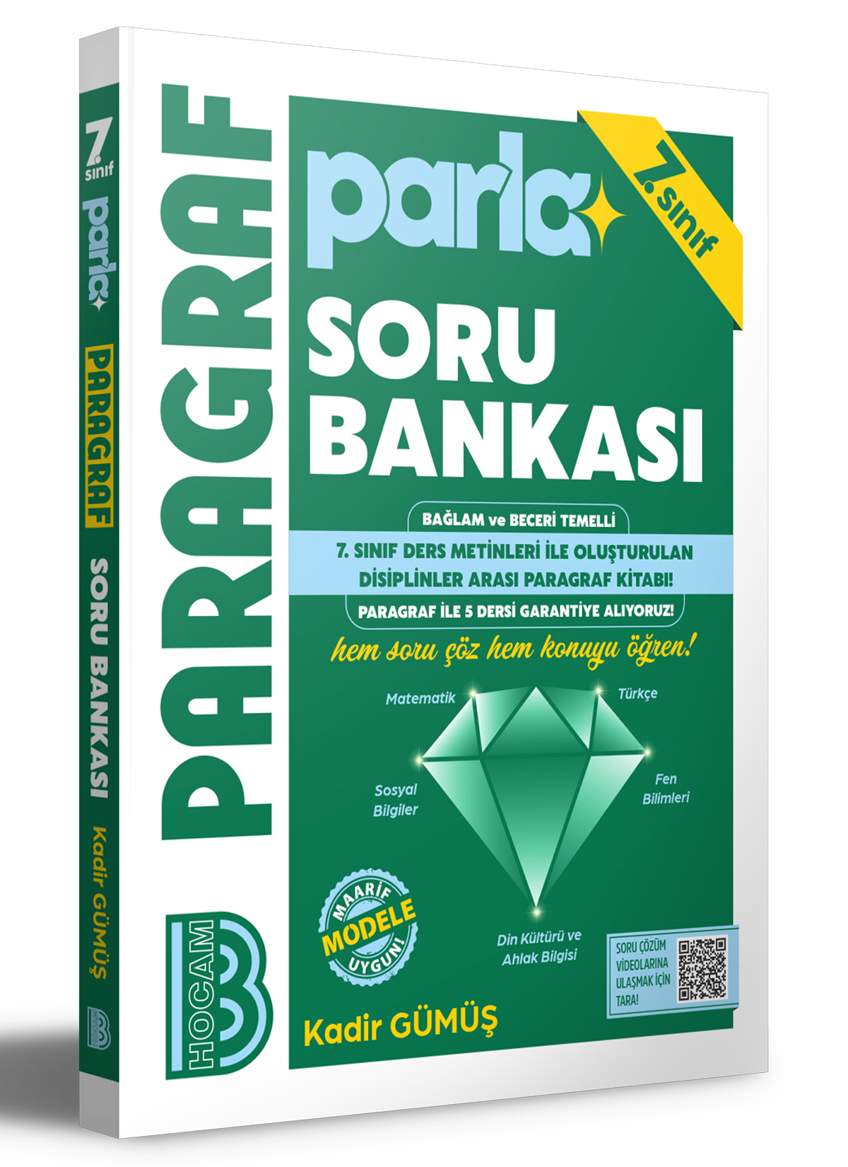 Benim Hocam Yayınları PARLA 7. Sınıf Maarif Paragraf Soru Bankası 