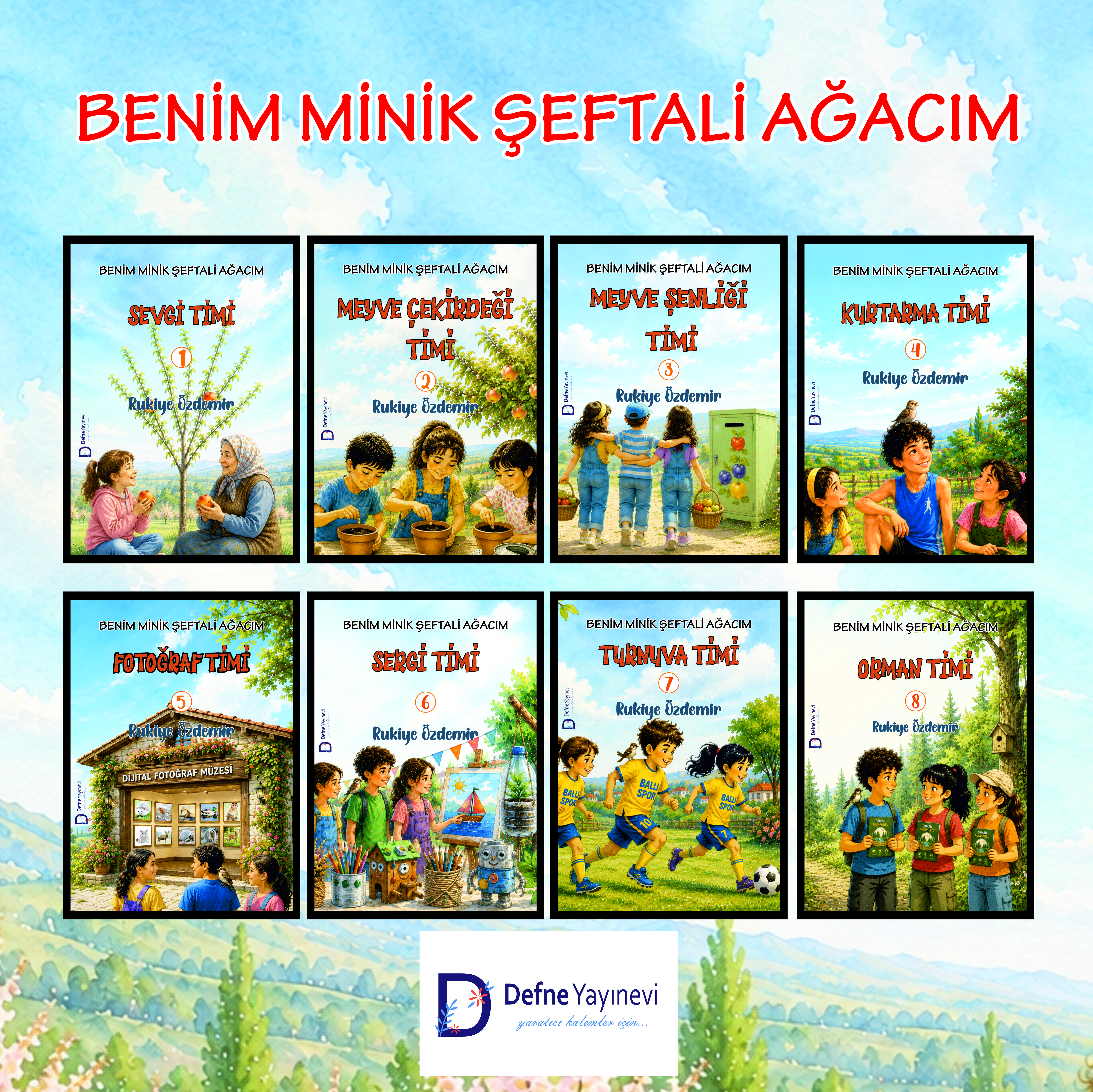 Benim Minik Şeftali Ağacım - Set