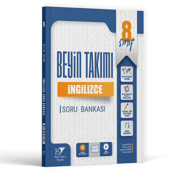 Beyin Takımı Yayınları LGS 8. Sınıf İngilizce Soru Bankası