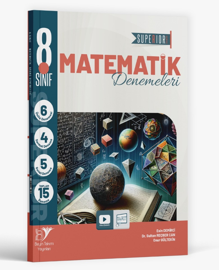 Beyin Takımı Yayınları LGS 8. Sınıf  Matematik Superıor 15  Deneme