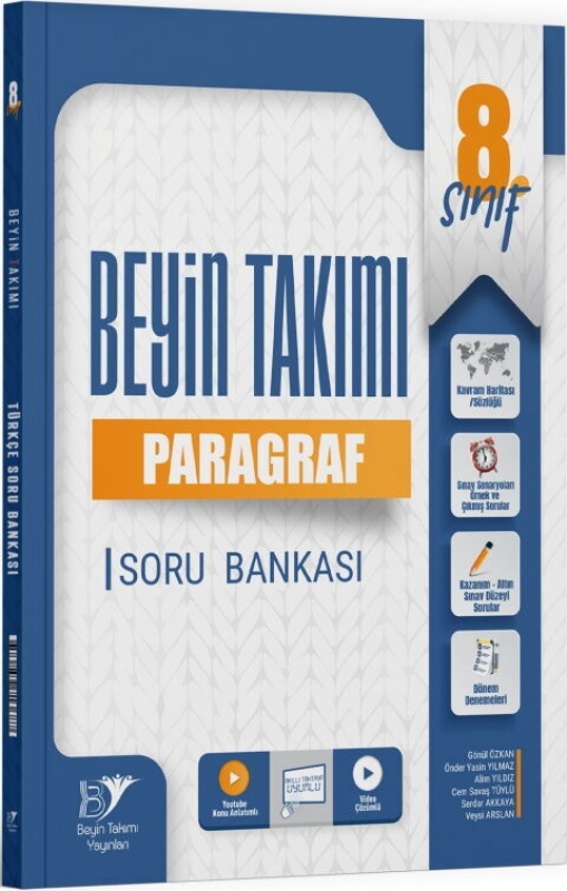 Beyin Takımı Yayınları LGS 8. Sınıf Paragraf Soru Bankası