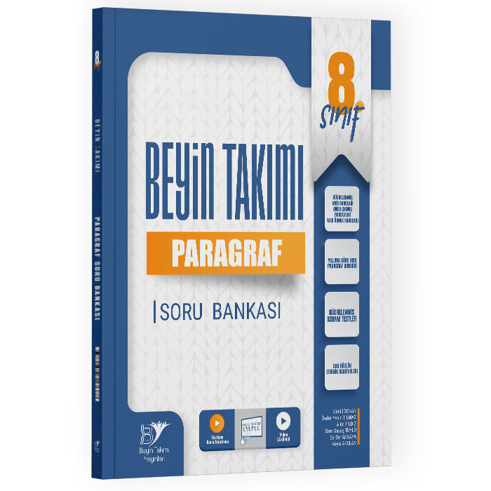 Beyin Takımı Yayınları LGS 8. Sınıf Paragraf Soru Bankası