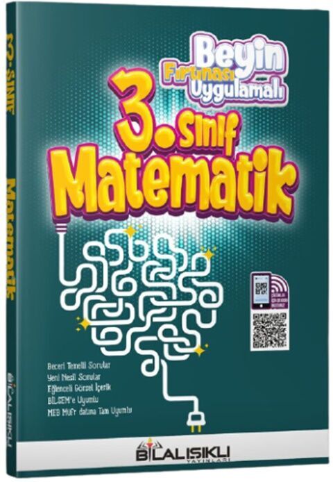 Bilal Işıklı Yayınları 3. Sınıf Matematik Beyin Fırtınası Uygulamalı