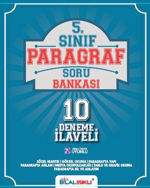Bilal Işıklı Yayınları 5. Sınıf Paragraf Soru Bankası