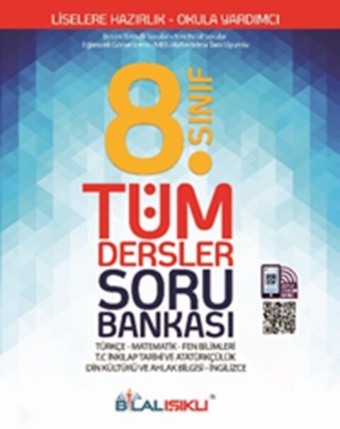 Bilal Işıklı Yayınları LGS 8. Sınıf Tüm Dersler Soru Bankası