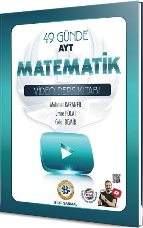 Bilgi Sarmal AYT Matematik 49 Günde Video Ders Kitabı