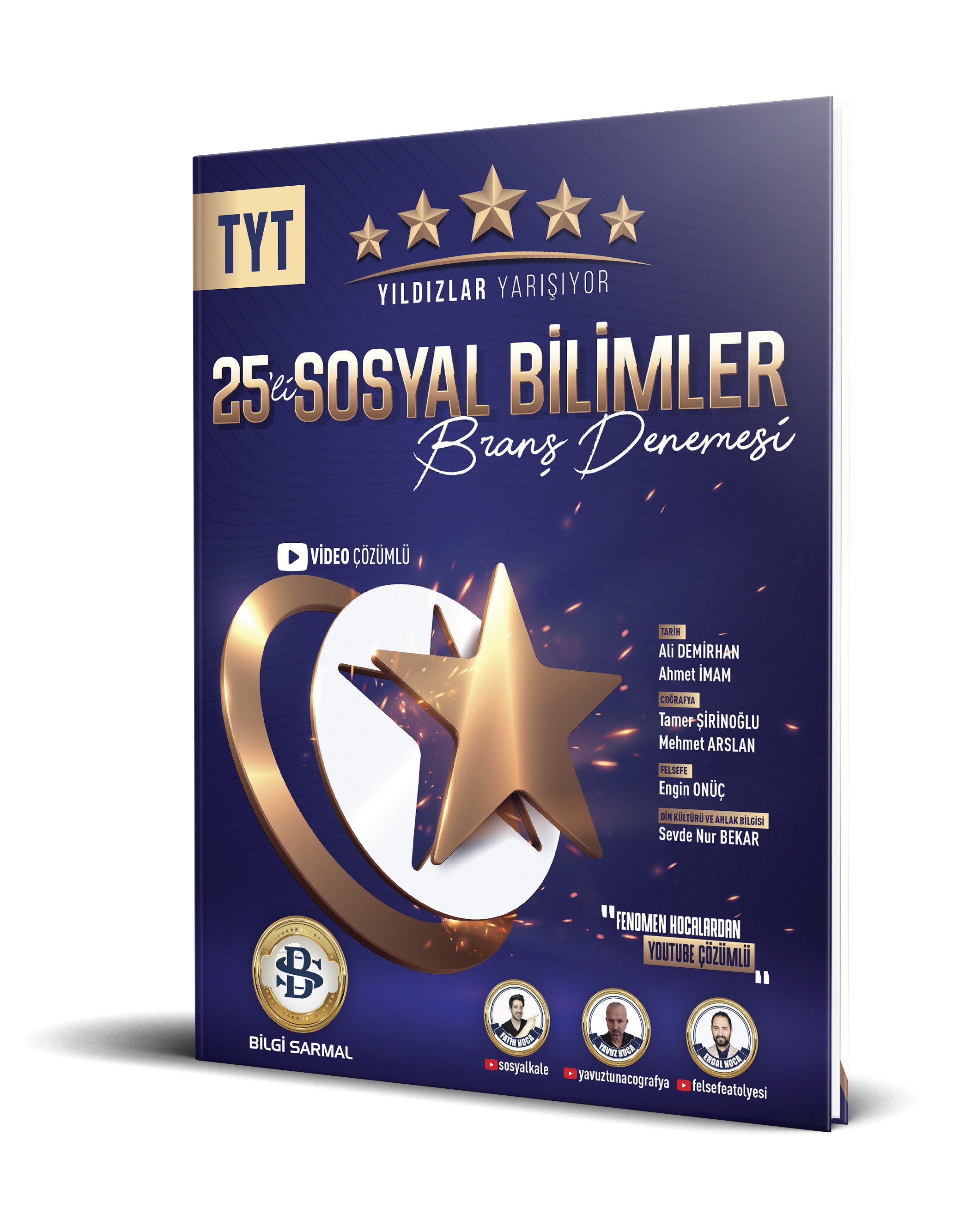 Bilgi Sarmal Tyt Sosyal Bilimler Yıldızlar Yarışıyor 25 Branş Denemesi