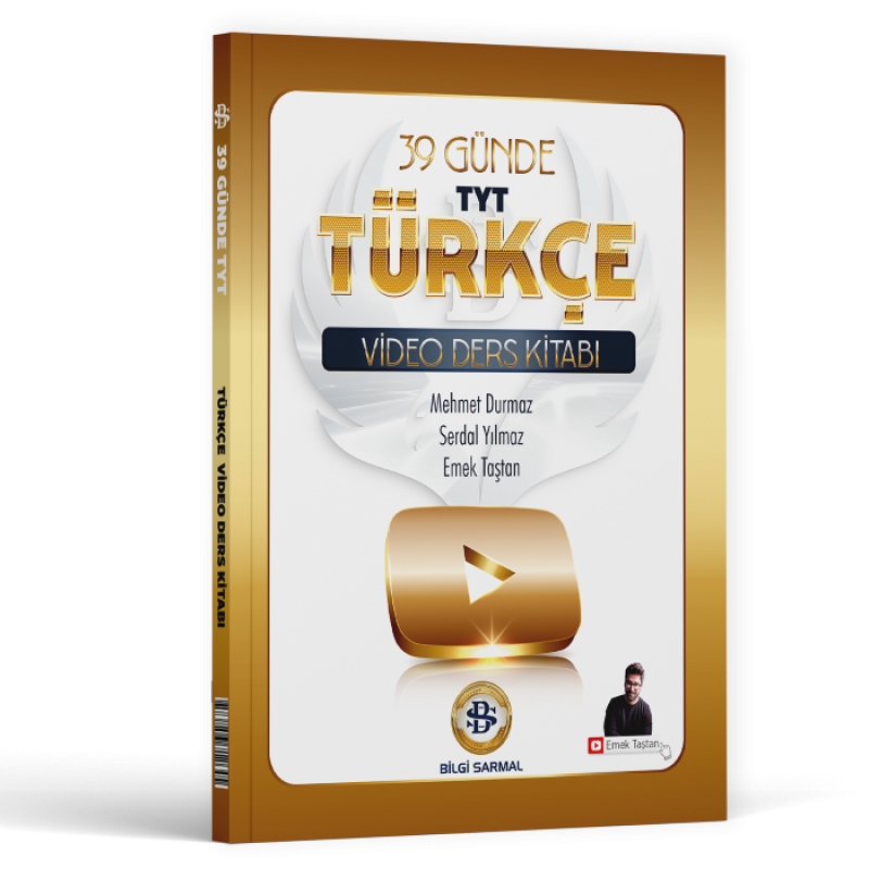 Bilgi Sarmal TYT Türkçe 39 Günde Video Ders Kitabı