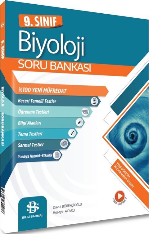 Bilgi Sarmal Yayınları 9. Sınıf  Biyoloji Soru Bankası
