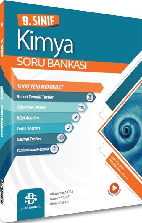 Bilgi Sarmal Yayınları 9. Sınıf  Kimya Soru Bankası