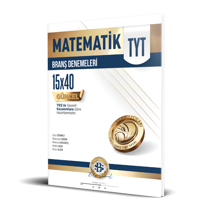 Bilgi Sarmal Yayınları Tyt Matematik Deneme