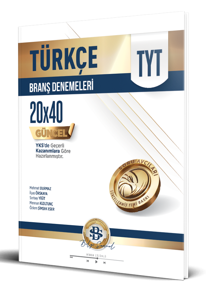 Bilgi Sarmal Yayınları TYT Türkçe Deneme