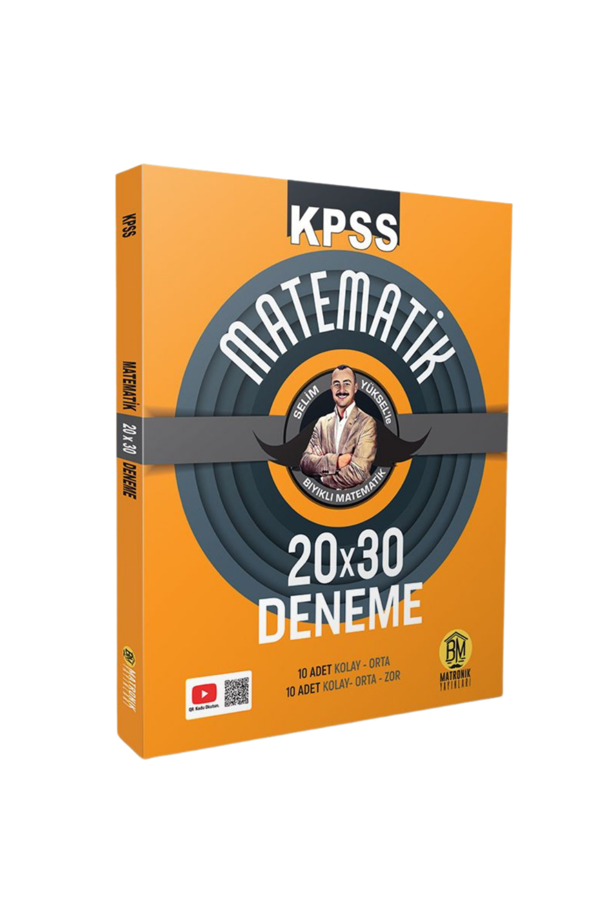 Bıyıklı Matematik KPSS Matematik 20X30 Deneme