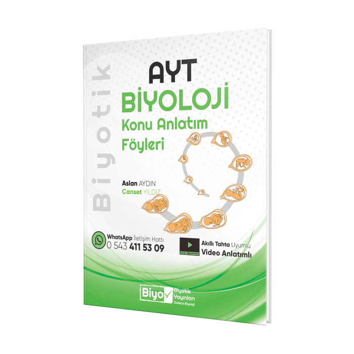 Biyotik Yayınları Ayt Biyoloji Konu Anlatım Föyleri
