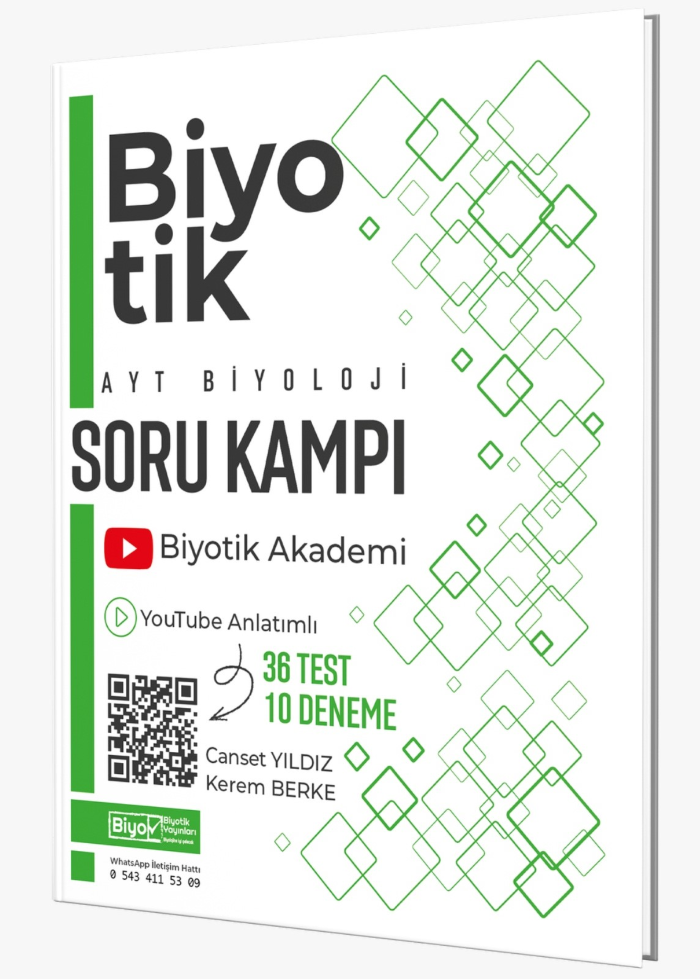 Biyotik Yayınları AYT Biyoloji Soru Kampı