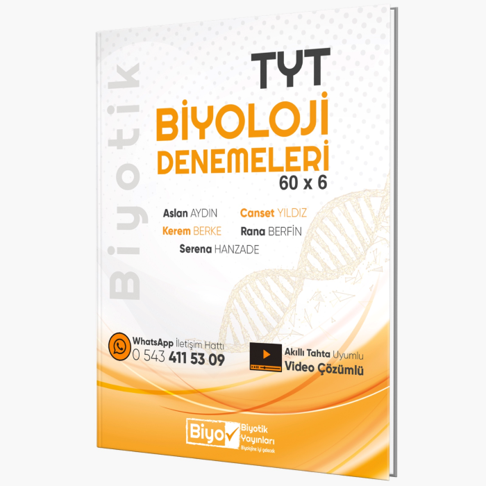Biyotik Yayınları Tyt Biyoloji Denemeleri