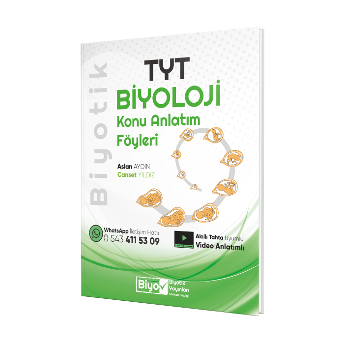 Biyotik Yayınları TYT Biyoloji Konu Anlatım Föyleri