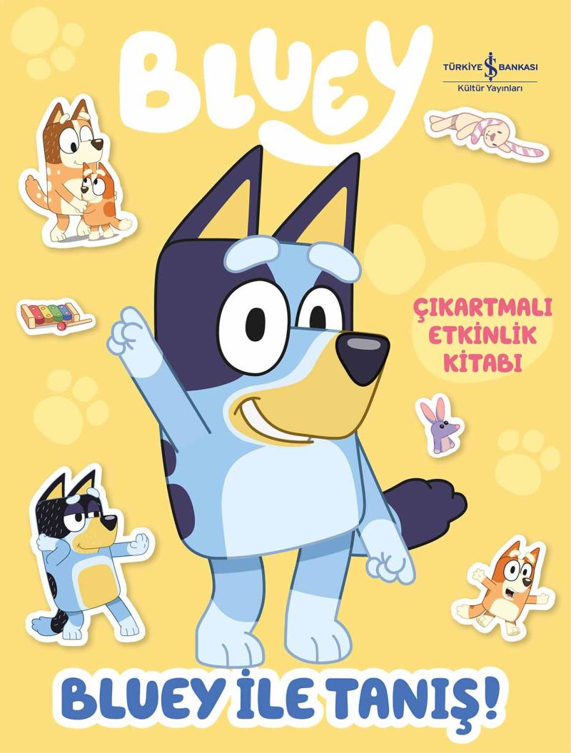 Bluey ile Tanış – Çıkartmalı Etkinlik Kitabı