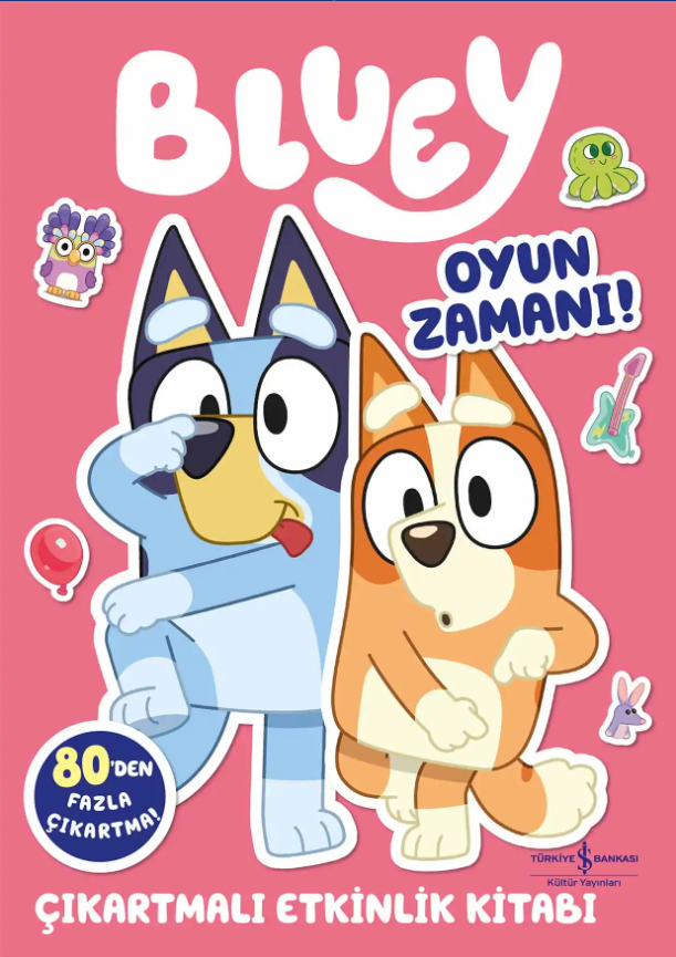 Bluey - Oyun Zamanı - Çıkartmalı Etkinlik Kitabı