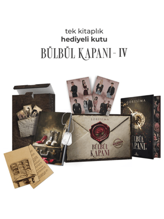 Bülbül Kapanı 4 - Hediyeli Yan Boyamalı Tekli Kutu (Ciltli)